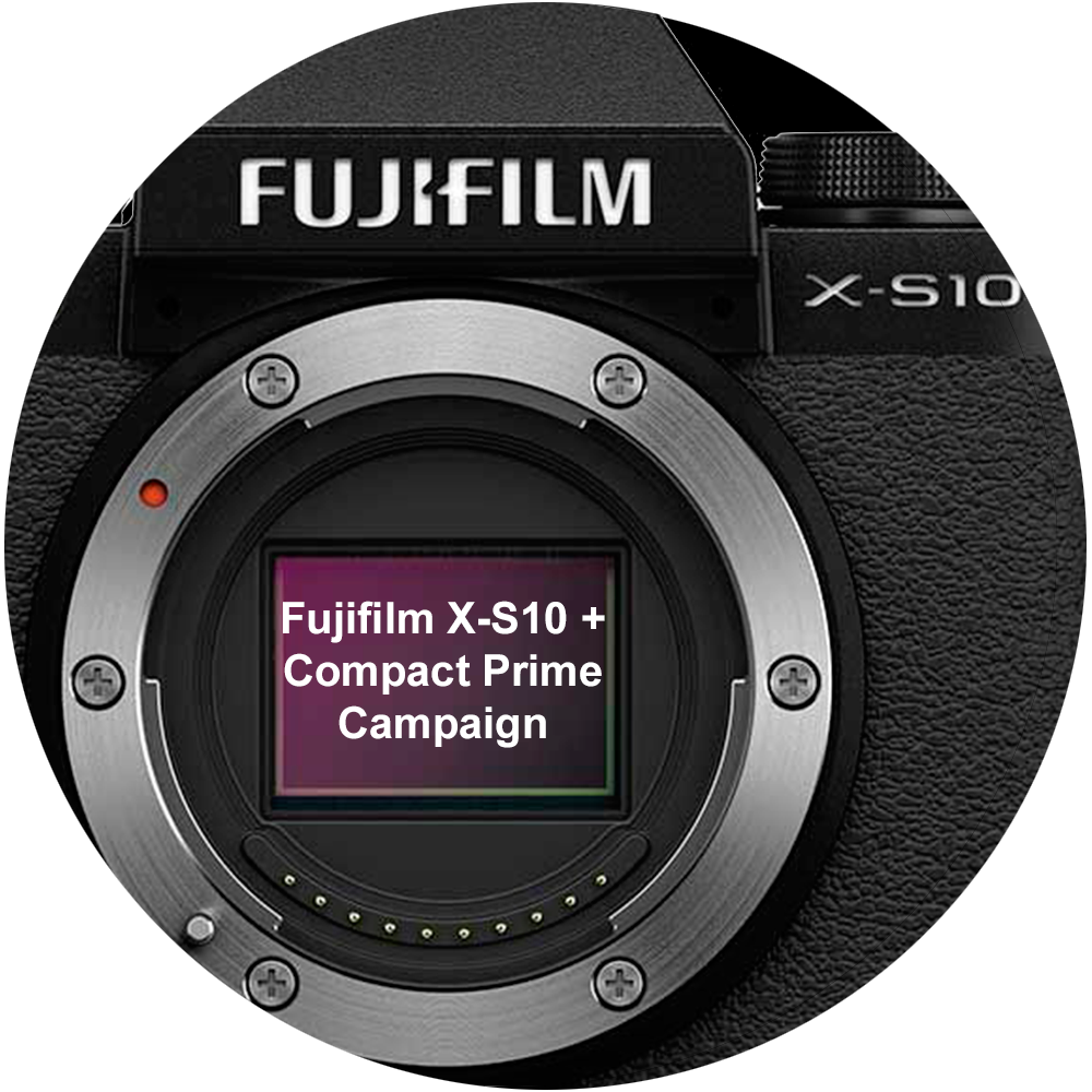 Fujifilm X-S10 + XF 16-80/4 OIS WR, svart