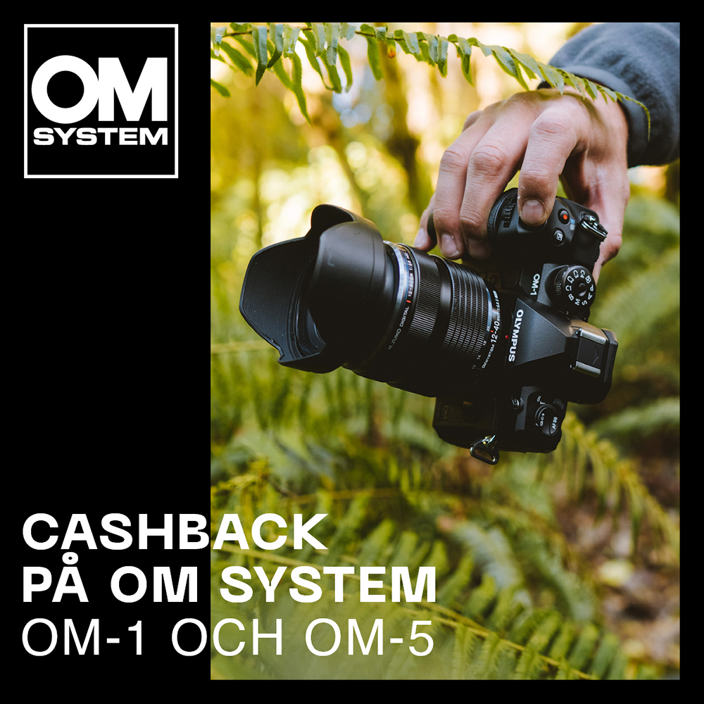 OM SYSTEM OM-5 + M.Zuiko 12-45/4 Pro systemkamera, svart