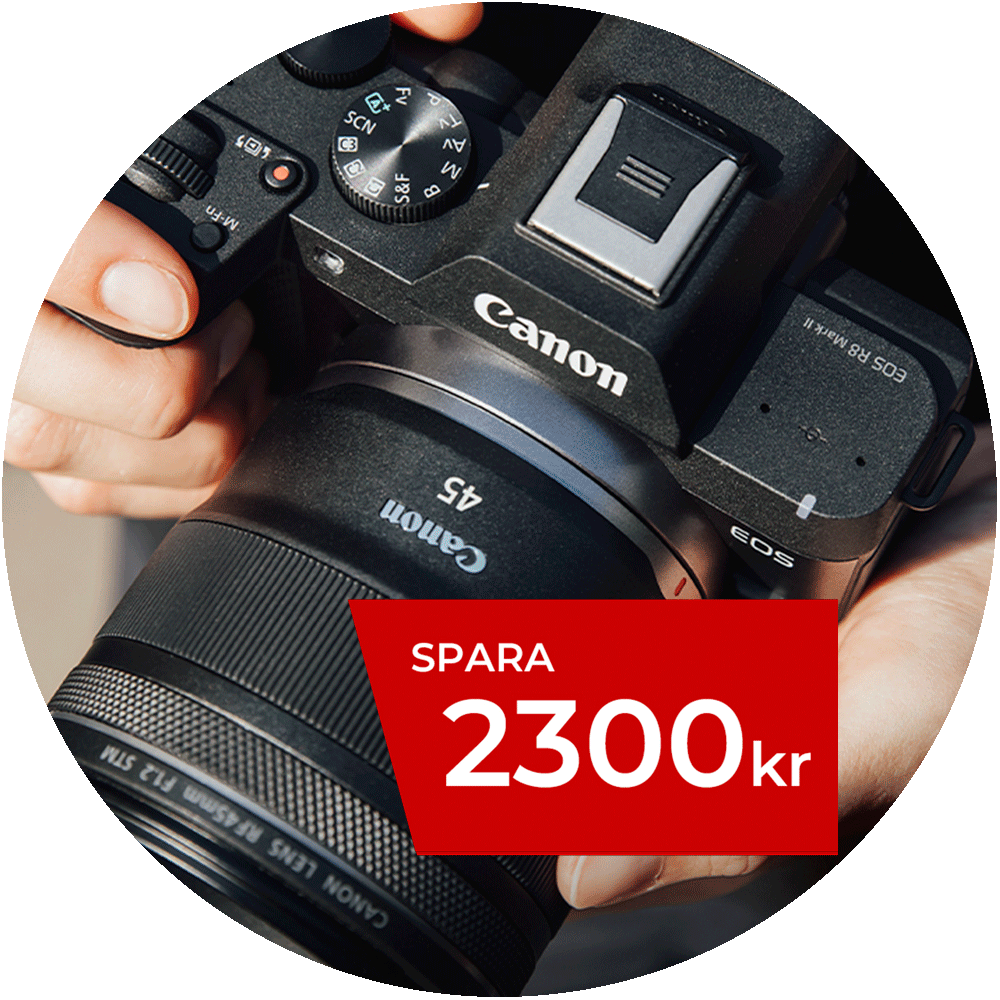 Canon EOS R8 Mark II + RF 45/1.2 STM -systemkamera Canon EOS R8 Mark II + RF 45/1.2 STM -systemkamera
