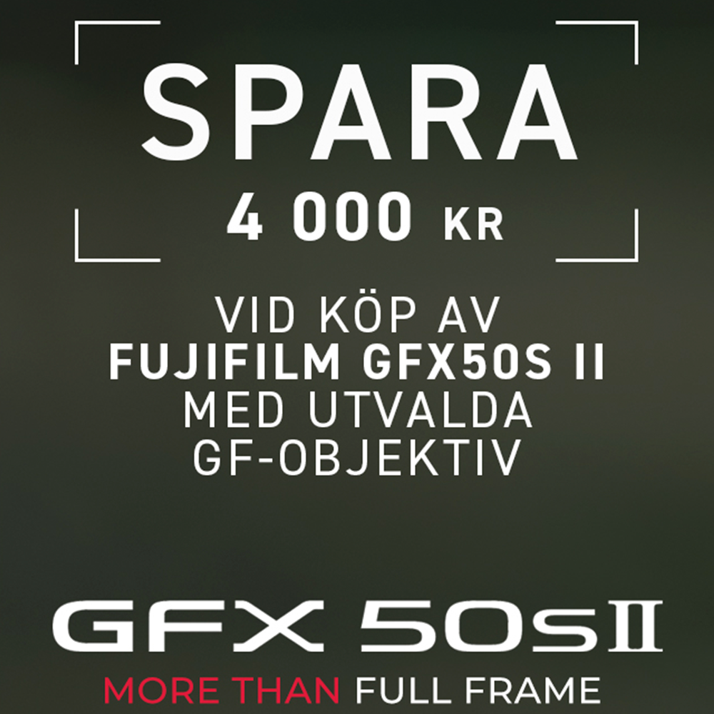 Fujifilm GFX 50S II + 35-70/4.5-5.6 WR systemkamera