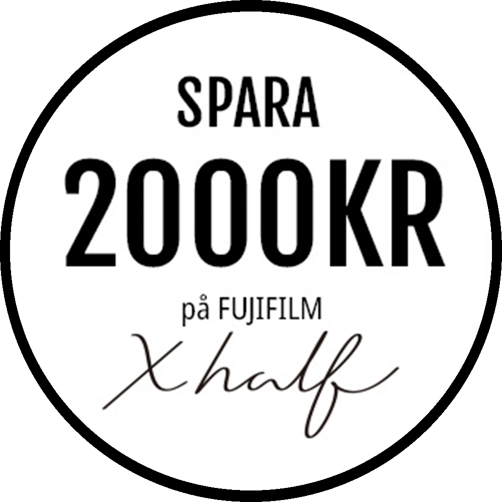 Fujifilm X-HF1 X half -kompaktikamera, svart