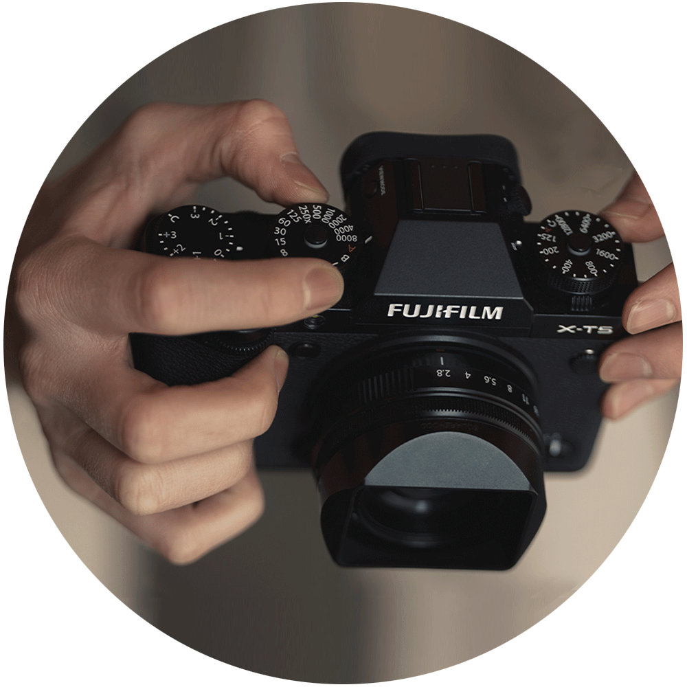 Fujifilm X-T5 -systemkamera, svart