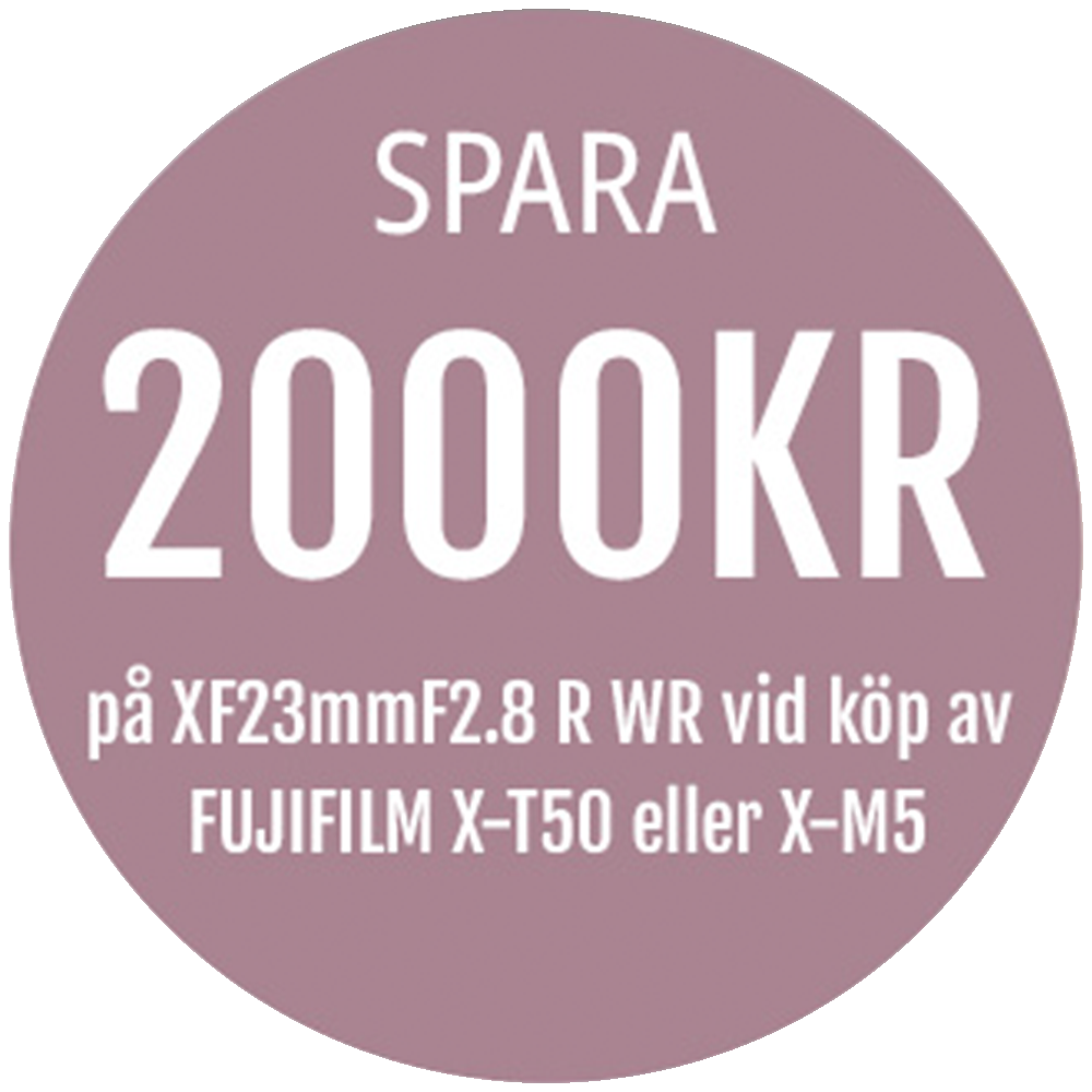 Fujifilm X-M5 -systemkamera, svart