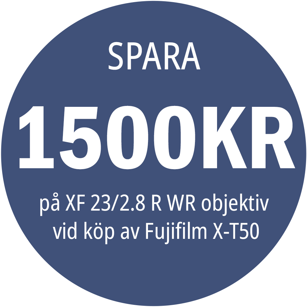 Fujifilm X-T50 + XC 15-45/3.5-5.6 OIS PZ -systemkamera, charcoal