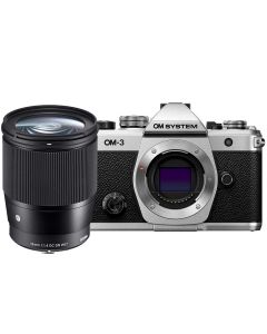 OM SYSTEM OM-3 + Sigma 16/1.4 C DC DN -systemkamera