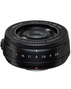 Fujinon XF 23/2.8 R WR -objektiv, svart