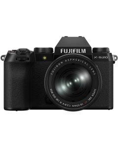 Fujifilm X-S20 + XF 18-55/2.8-4 R LM OIS -systemkamera, svart