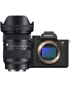 Sony A7 Mark V + Sigma 28-70/2.8 C DG DN -systemkamera
