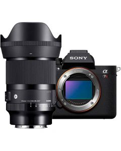Sony A7R Mark V + Sigma 35/1.4 A DG DN systemkamera