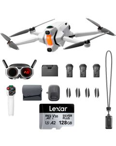 Insta360 Antigravity A1 Explorer Bundle + Lexar Silver Plus microSDXC 128GB