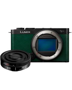 Panasonic Lumix S9 + S 26/8 -systemkamera, Dark Olive