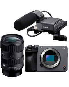 Sony FX30 Cinema-kamera + XLR Handle + Sigma 17-40/1.8 DC Art