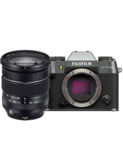 Fujifilm X-T50 + XF 16-80/4 R OIS WR -systemkamera, charcoal