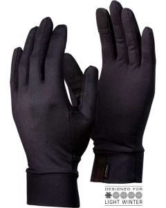 Vallerret Power Stretch Pro Liner with touch XS -fotohandskar, svart