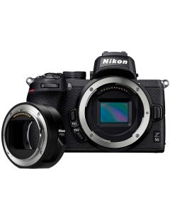 Nikon Z 50 -systemkamera + FTZ II Adapter