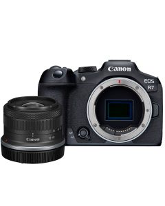 Canon EOS R7 + RF-S 18-45/4.5-6.3 IS STM -systemkamera