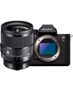 Sony A7R Mark V + Sigma 24/1.4 A DG DN systemkamera
