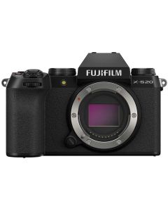 Fujifilm X-S20 -systemkamera, svart