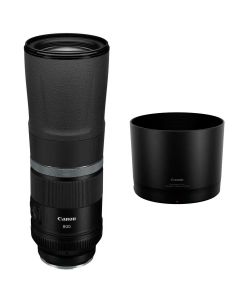 Canon RF 800/11 IS STM -objektiv + ET-101 -motljusskydd