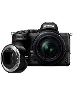 Nikon Z 5 + Z 24-50/4-6.3 -systemkamera + FTZ II Adapter