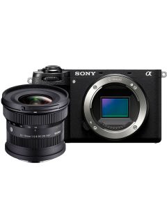 Sony A6700 + Sigma 10-18/2.8 C DC DN -systemkamera