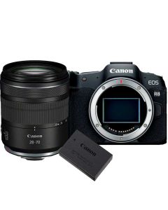 Canon EOS R8 + RF 28-70/2.8 IS STM + LP-E17