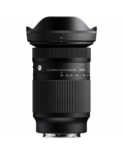 Sigma 20-200/3.5-6.3 C DG -objektiv, Sony FE
