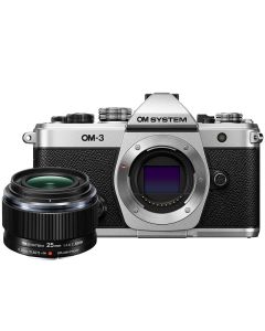 OM SYSTEM OM-3 + M.Zuiko 25/1.8 II -systemkamera