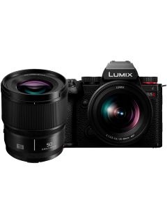 Panasonic Lumix S5 II + S 20-60/3.5-5.6 + S 50/1.8 -systemkamera