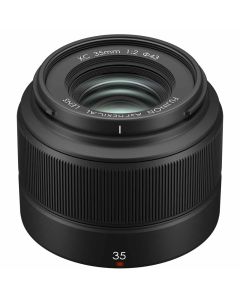 Fujinon XC 35mm f/2 objektiv, svart