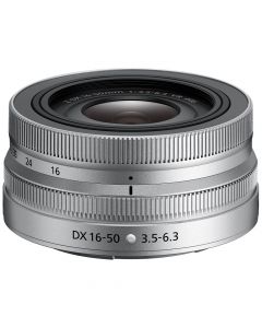 Nikkor Z DX 16-50/3.5-6.3 VR objektiv, silver