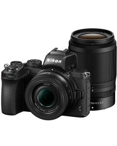 Nikon Z 50 + Z DX 16-50mm VR + Z DX 50-250mm VR -systemkamera