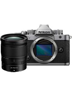 Nikon Z f + Z 24-70/4 S -systemkamera, silver