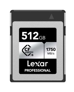 Lexar CFexpress Type B Pro Silver 512GB 1750MB/s -minneskort