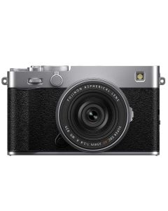 Fujifilm X-E5 + XF 23/2.8 -systemkamera, silver