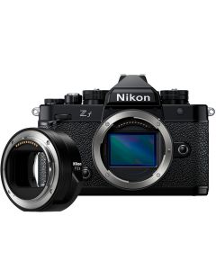 Nikon Z f + FTZ II Adapter -systemkamera, svart