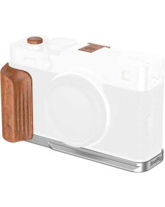 SmallRig 5984 L-Shape Mount Plate/Wooden Handle, rosewood/silver (Fujifilm X-E5)