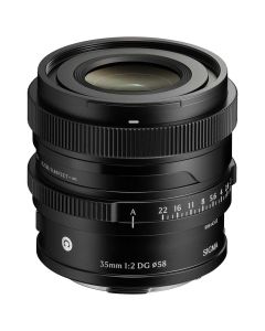 Sigma 35/2 C DG -objektiv, Sony FE