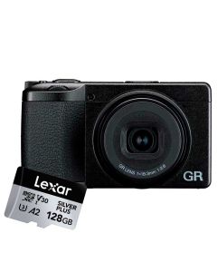 Ricoh GR IV -kompaktkamera + Lexar microSDXC 128GB