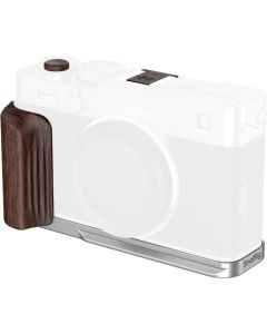 SmallRig 6236 L-Shape Mount Plate / Wooden Handle, ebony/silver (Fujifilm X-E5)