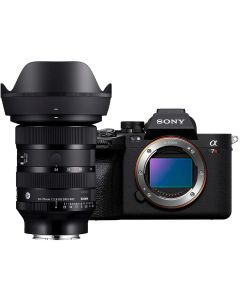 Sony A7R Mark V + Sigma 24-70/2.8 A DG DN II -systemkamera