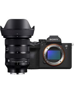Sony A7 Mark V + Sigma 24-70/2.8 A DG DN II -systemkamera
