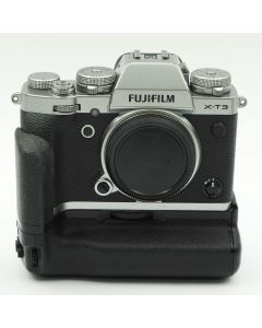 Fujifilm X-T3 + VG-XT3, silver BEGAGNAD