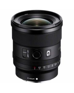 Sony FE 20/1.8G objektiv