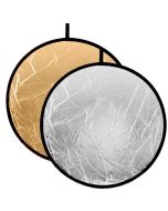 Caruba Collapsible Reflector 2-in-1 Gold / Silver 80cm