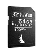 Angelbird SDXC AV PRO V30 UHS-I 64GB 100MB/s -minneskort