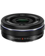 OM SYSTEM M.Zuiko 14-42/3.5-5.6 ED EZ -objektiv, svart