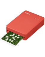 Canon Selphy QX20 -portabel fotoskrivare, röd