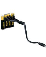 Aqiila AAA Rechargeable USB-C Batteries, 4 st