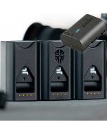 Jupio Pr1me Gear Tri-Charge -trippelladdare + 1st. Jupio LP-E6P